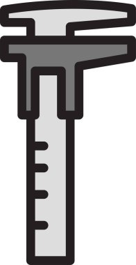 Kerpeten web simgesi, beyaz arkaplanda izole edilmiş basit vektör illüstrasyonu