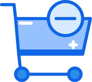 Alışveriş arabası. Basit tasarım