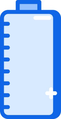 pil ağ simgesi, basit illüstrasyon