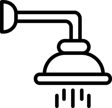 Otel ve mutfak aletleri, vektör simgesi