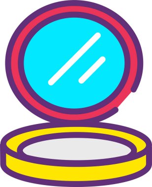 Güzel bir simgenin vektör illüstrasyonu