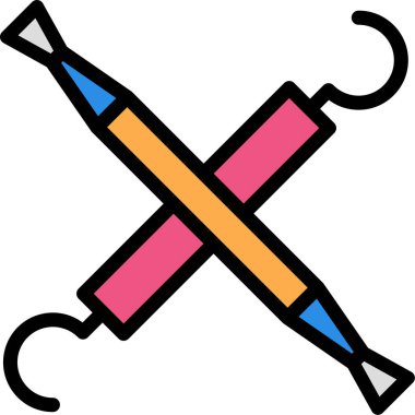 Enjeksiyon. Web simgesi vektör illüstrasyonu