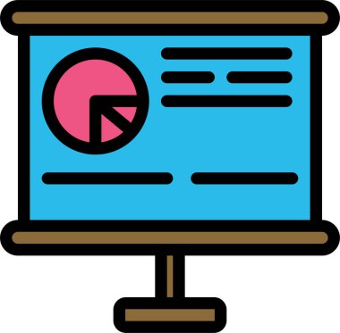 Bilgisayar. Web simgesi basit illüstrasyon