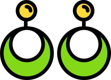 Üç boyutlu halkaların vektör çizimi