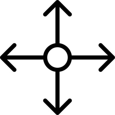 Oklar. Web simgesi basit tasarım