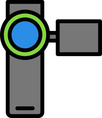 Video kamera. Basit resimleme