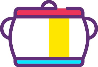 Kahve kupası. Basit tasarım