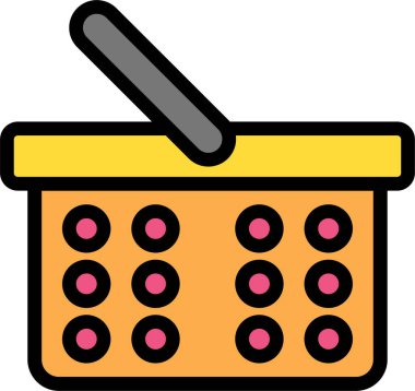 Alışveriş arabası. Basit tasarım