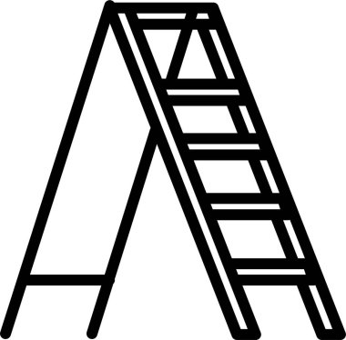 İnşaat. Web simgesi basit illüstrasyon