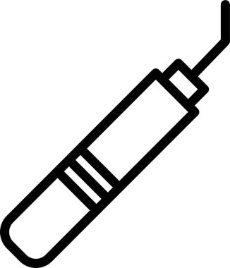 Şırınga. Web simgesi basit illüstrasyon