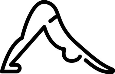 Çizgi filmdeki kadının vektör çizimi