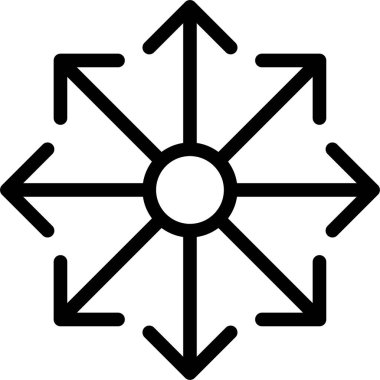 Oklar. Web simgesi basit tasarım