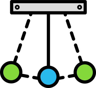 şebeke. Web simgesi basit illüstrasyon