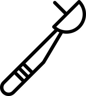 Meşale. Web simgesi basit illüstrasyon