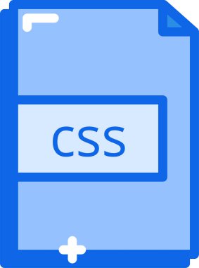 dosya biçimi simgesi, vektör illüstrasyonu