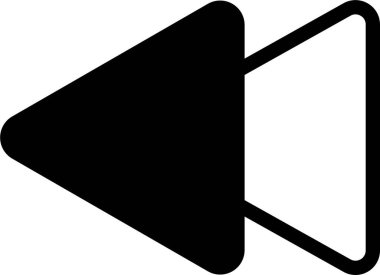 Basit grafik simgesi vektör illüstrasyonu