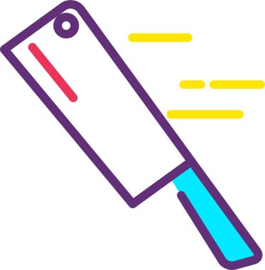 Mutfak. Web simgesi basit illüstrasyon