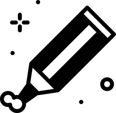 Eczane ve tıbbi simge, beyaz arkaplanda izole edilmiş basit vektör illüstrasyonu 