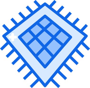 Koruma kalkanı web simgesi, basit vektör illüstrasyonu 