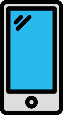 Cep telefonu. Basit resimleme