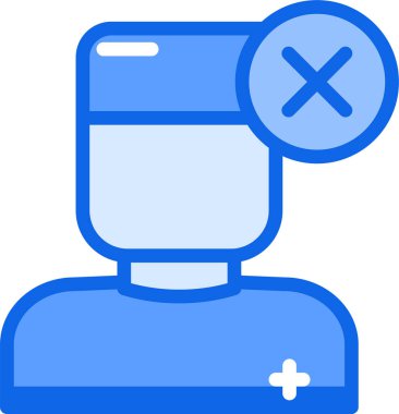 avatar. Web simgesi basit illüstrasyon