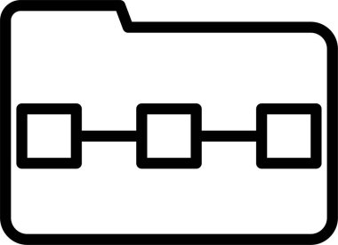 Dizin noktaları simgesi, vektör illüstrasyonu beyaz arkaplanda izole edildi  
