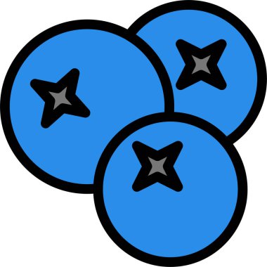 Yıldız. Web simgesi basit illüstrasyon