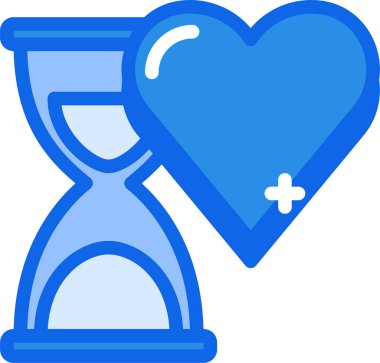 Aşk kalbi. Web simgesi basit illüstrasyon