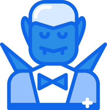 robot. Web simgesi basit illüstrasyon