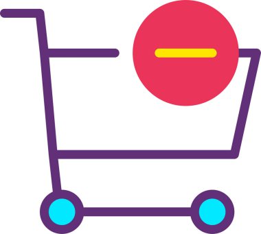 Alışveriş arabası. Basit tasarım