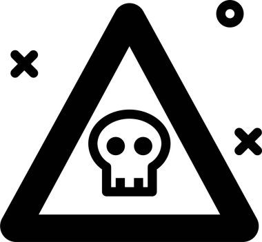 uyarı modern simgesi, vektör illüstrasyonu beyaz arkaplanda izole edildi 