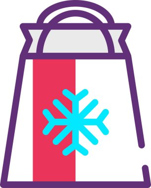 Hediye. Web simgesi basit illüstrasyon