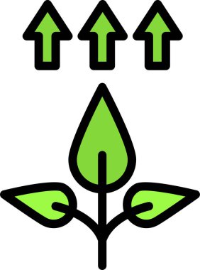 Ekoloji. Web simgesi basit tasarım