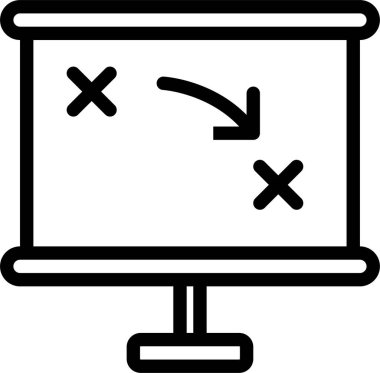 Bilgisayar. Web simgesi basit illüstrasyon