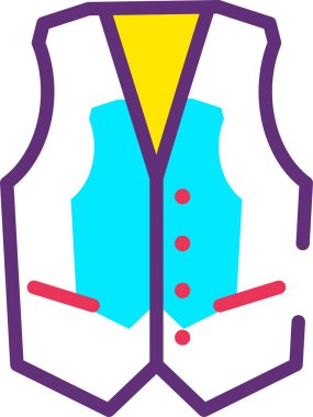 Gömlek. Web simgesi basit illüstrasyon