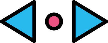 top ok vektör çizimi seo modern simge