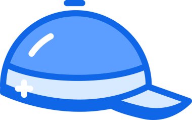 Mavi top. Basit resimleme