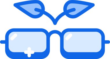 Gözlük, güneş gözlüğü, gözlük, göz, görüş, çerçeve, mavi, kravat ve bıyık.