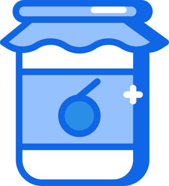 Su. Web simgesi basit illüstrasyon