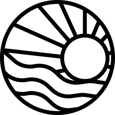 Deniz topu. Web simgesi