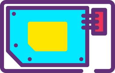 seo modern simgesinin vektör illüstrasyonu