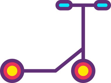 Mobilet. Web simgesi basit illüstrasyon