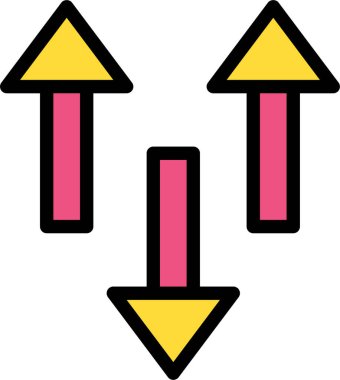 Yükle. Web simgesi basit illüstrasyon