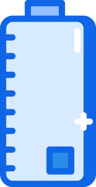 pil ağ simgesi, basit illüstrasyon