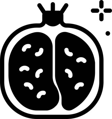 - Nar. Web simgesi basit illüstrasyon