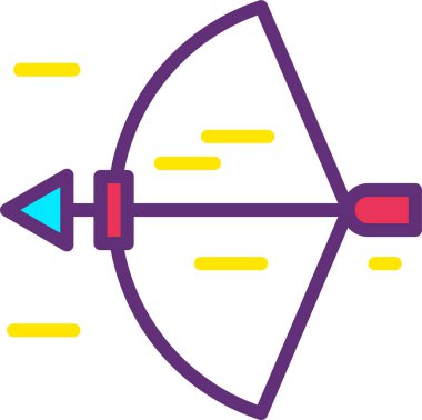 yay web simgesi düz tasarım, vektör illüstrasyonu 