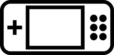 tablet pc simgesi, vektör illüstrasyonu