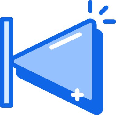 Hastane. Web simgesi vektör illüstrasyonu