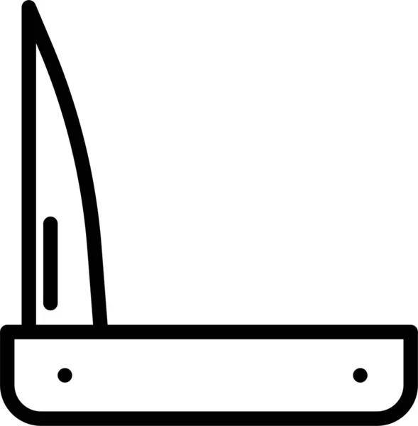 Küche Web Symbol Einfache Illustration — Stockvektor