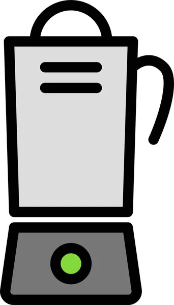 Café Icono Web Diseño Simple — Vector de stock